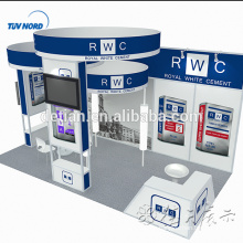 Detian Angebot Portable Messestand Aluminium Modular Standard Messe Ausstellung Stand Display Stand